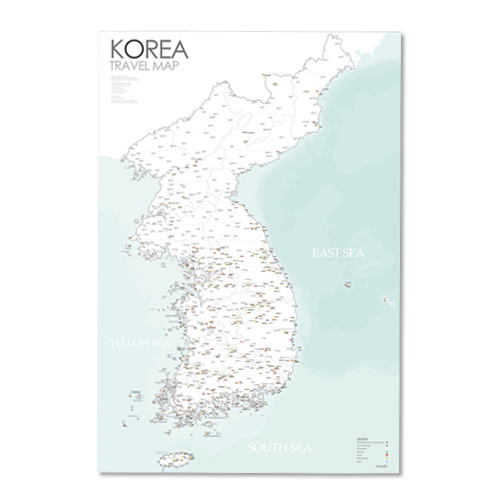 KOREA TRAVEL MAP